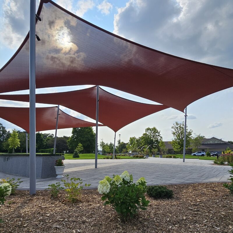 Toile solaire parc